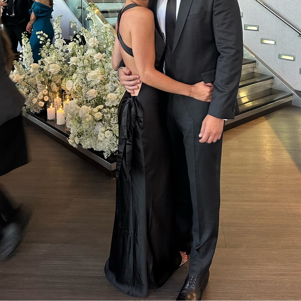 Black Evening Gown - never been altered
